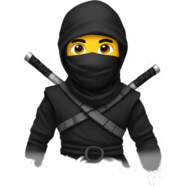 ninja black emoji