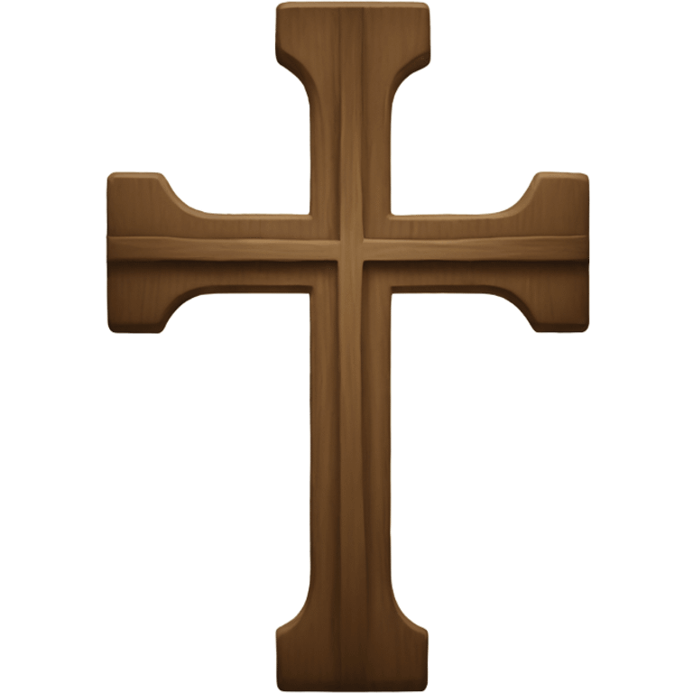 a cross emoji