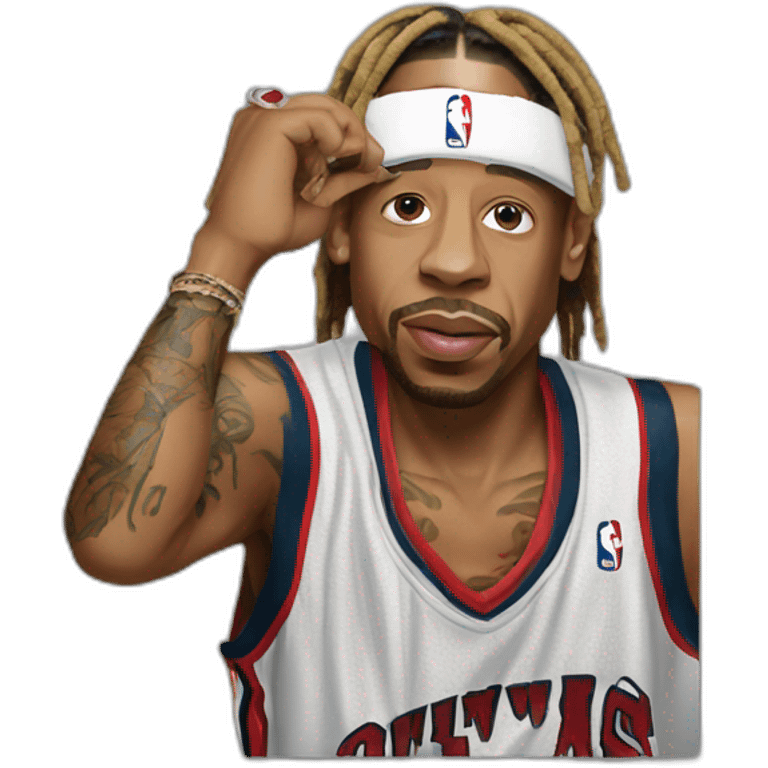 allen iverson emoji