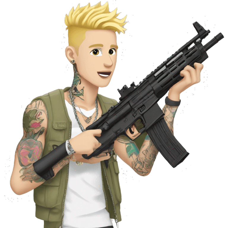 machine gun kelly XX emoji