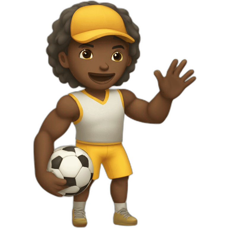 URUBU PLAYING BALL emoji