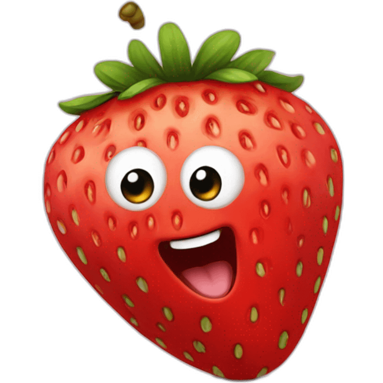 Strawberry humster emoji