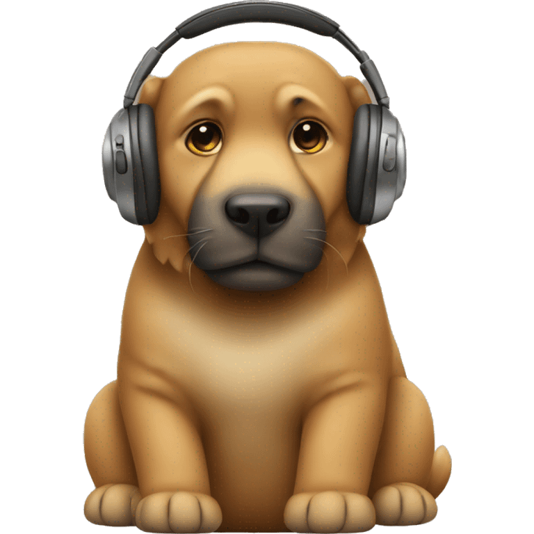 animal with headphones emoji