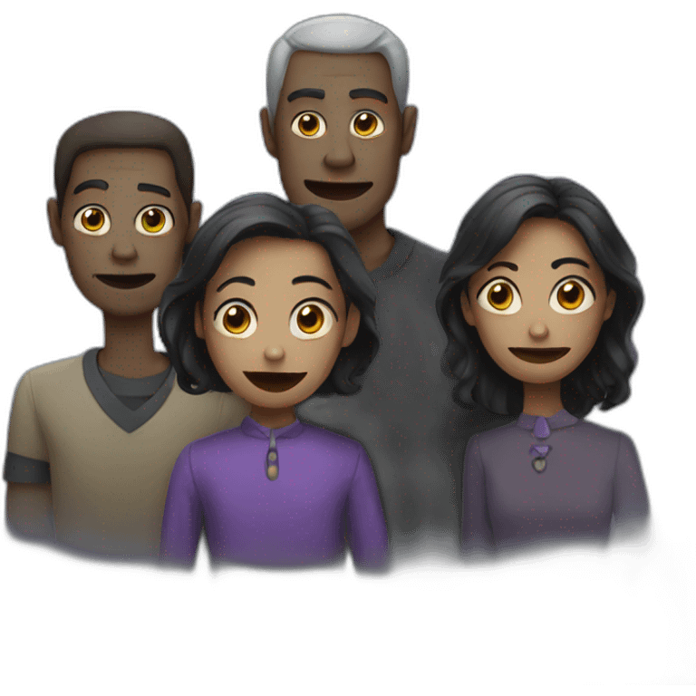 haunted family emoji