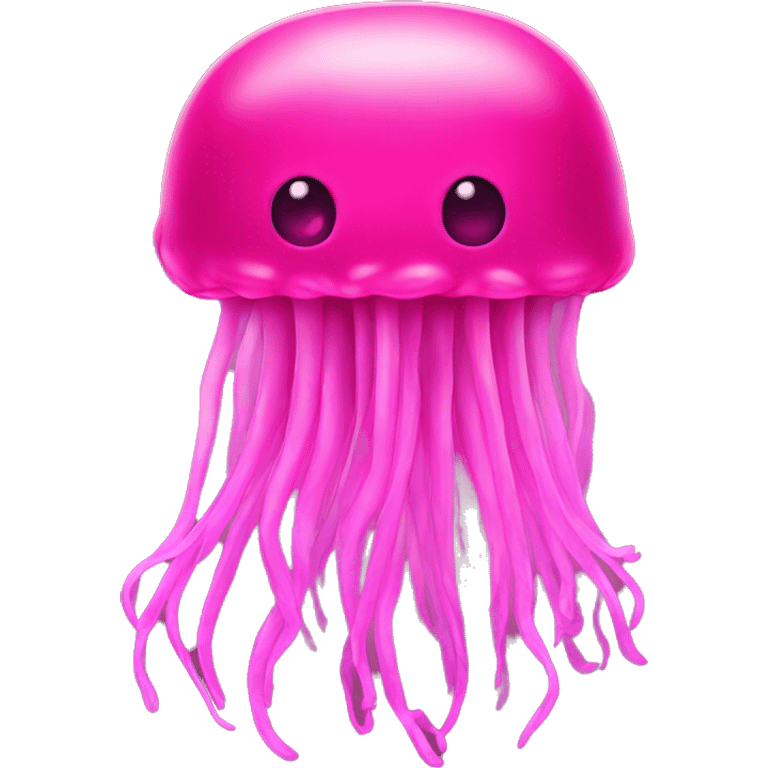 hot pink jellyfish emoji