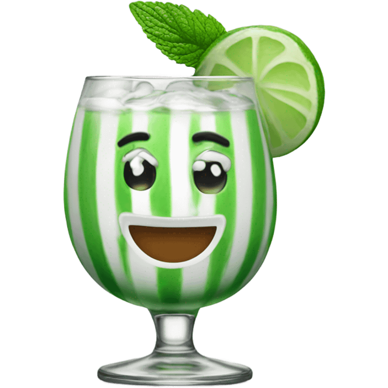 Peppermint schnapps  emoji