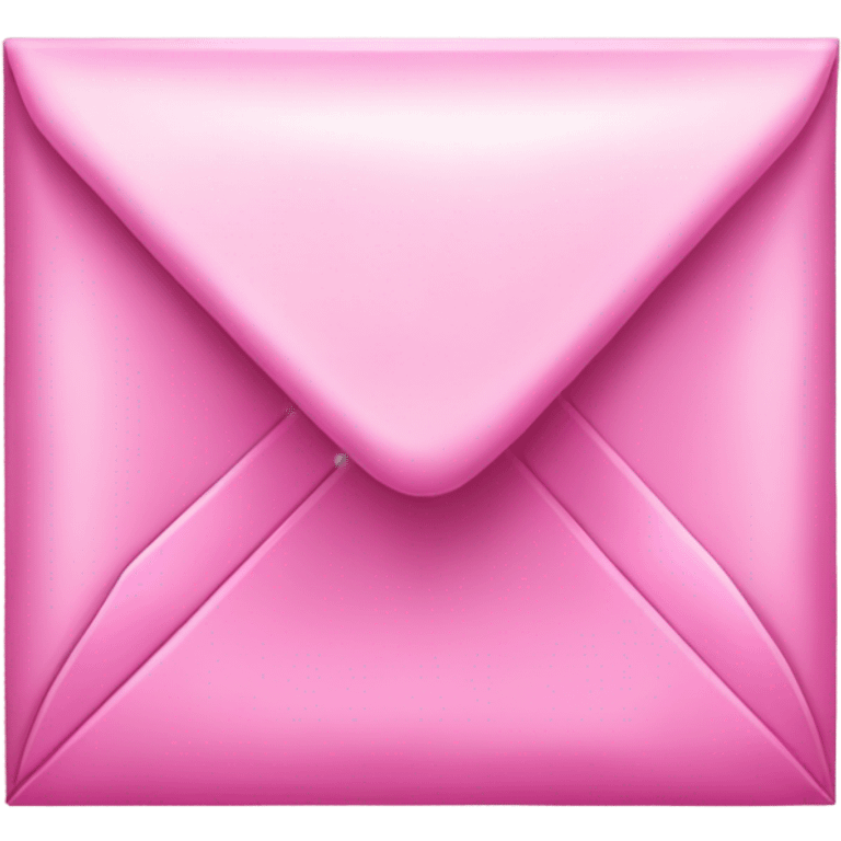 Pink envelope emoji