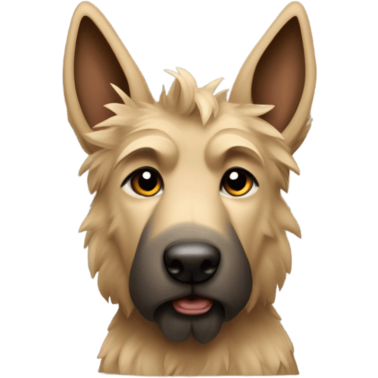 Berger Picard fawn emoji