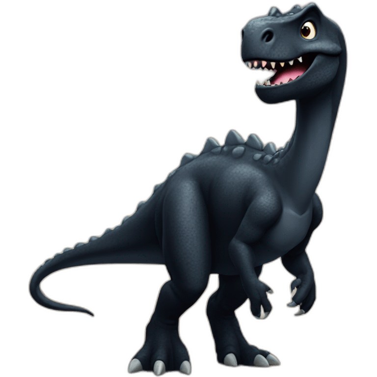 big black dinosaur emoji