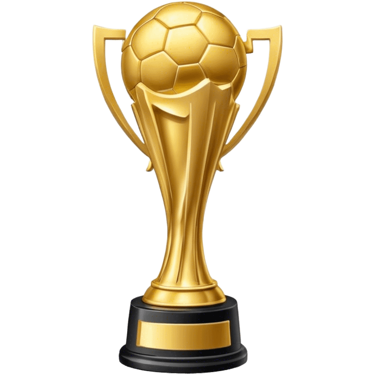 world cup trophy emoji