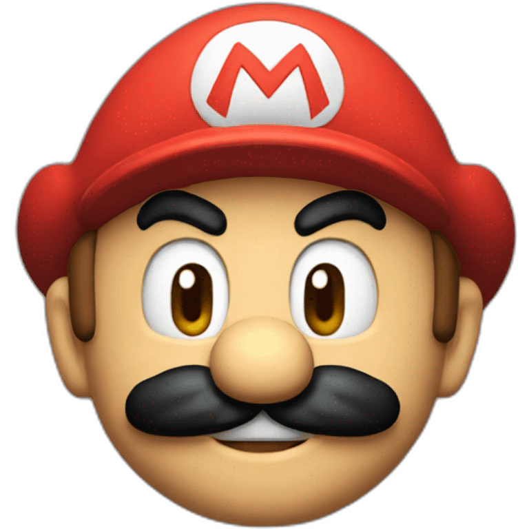 evil mario emoji