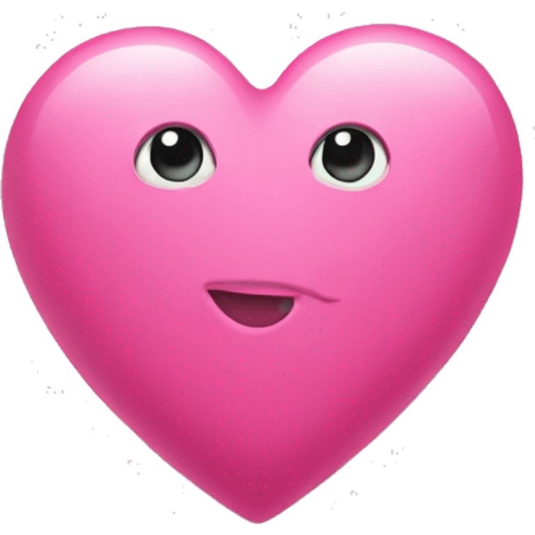 Pink heart emoji