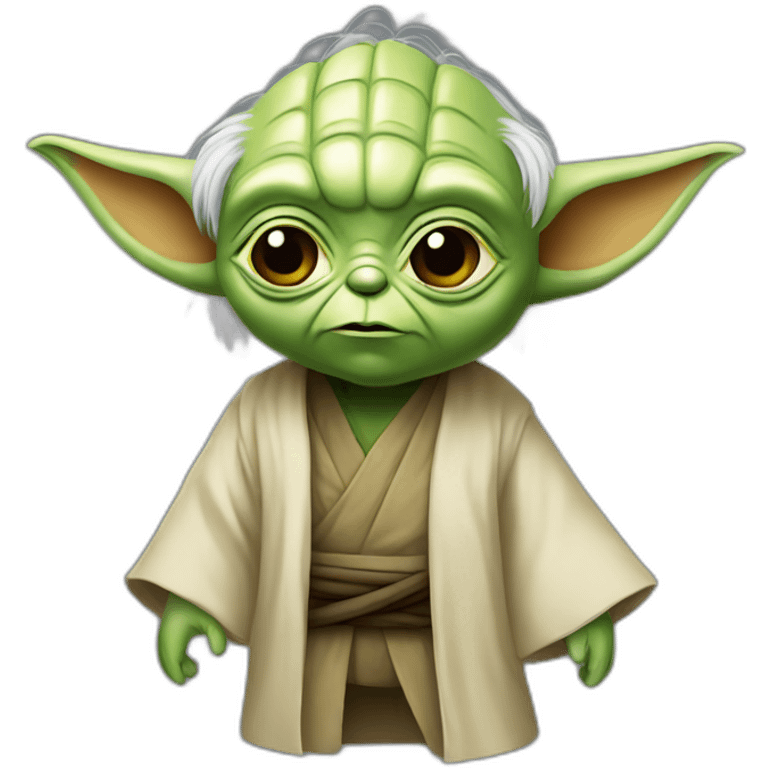 Yoda en slip emoji