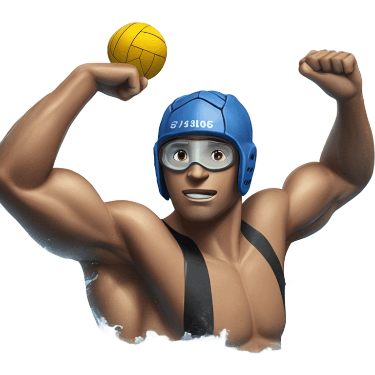 water polo player emoji