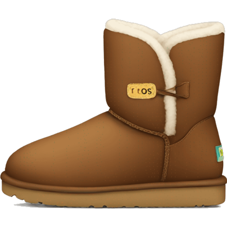 super cute brown uggs emoji