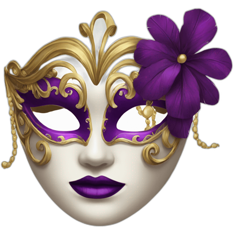 Masquerade beautiful emoji