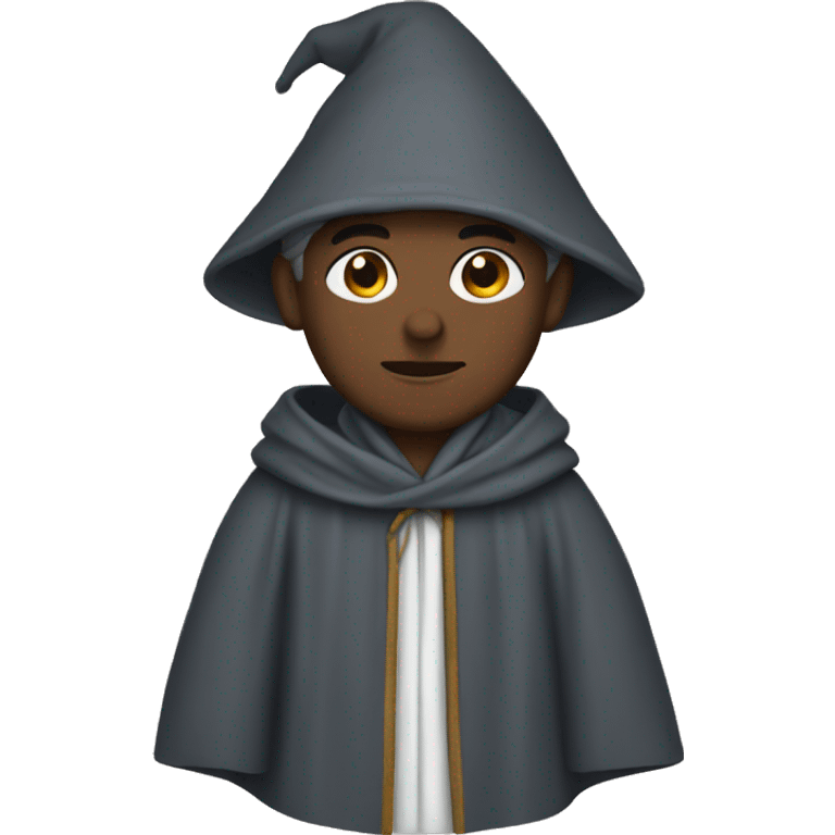 wizard robes, no hood emoji