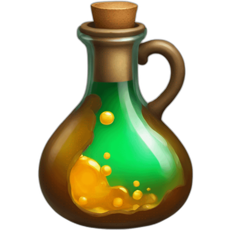 medieval potion filled with charisma color emoji