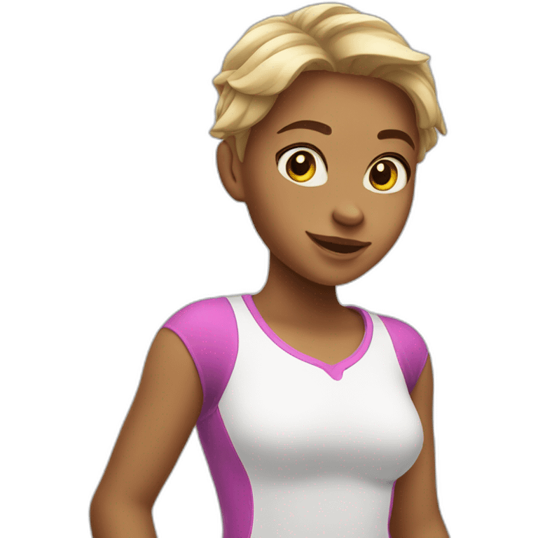 roller-skating-Girl animated emoji