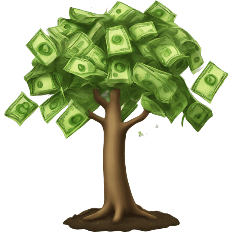 Money tree emoji