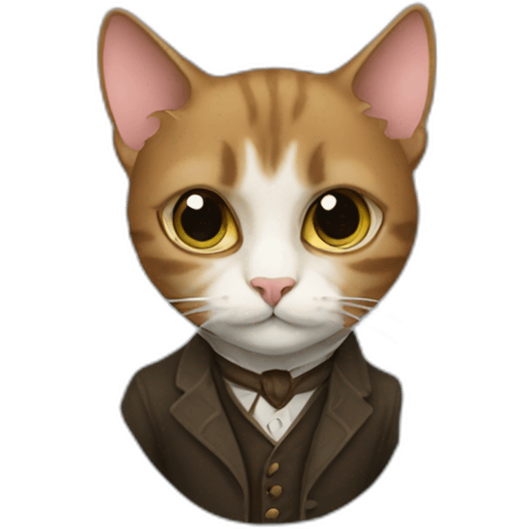 Sherlock Holmes cat emoji