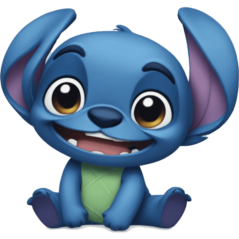 Stitch qui dort emoji