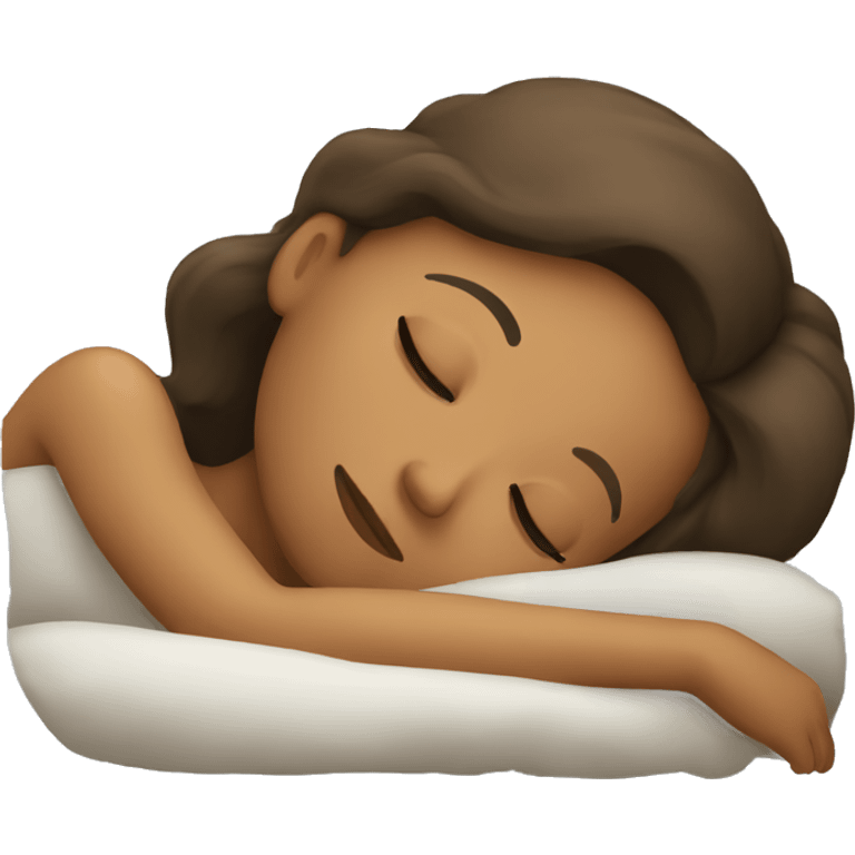 Woman sleeping  emoji