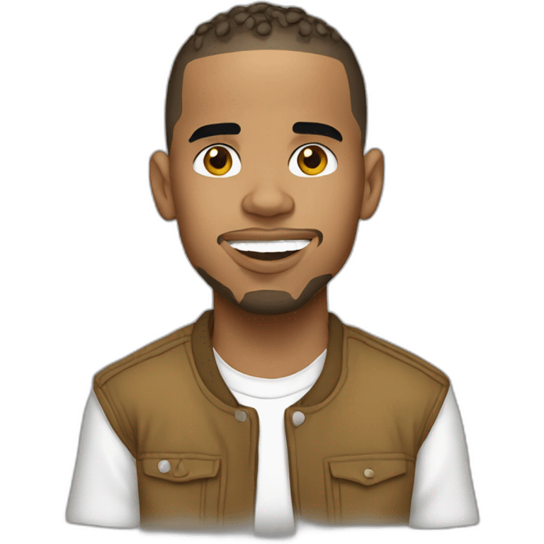 Chris brown emoji