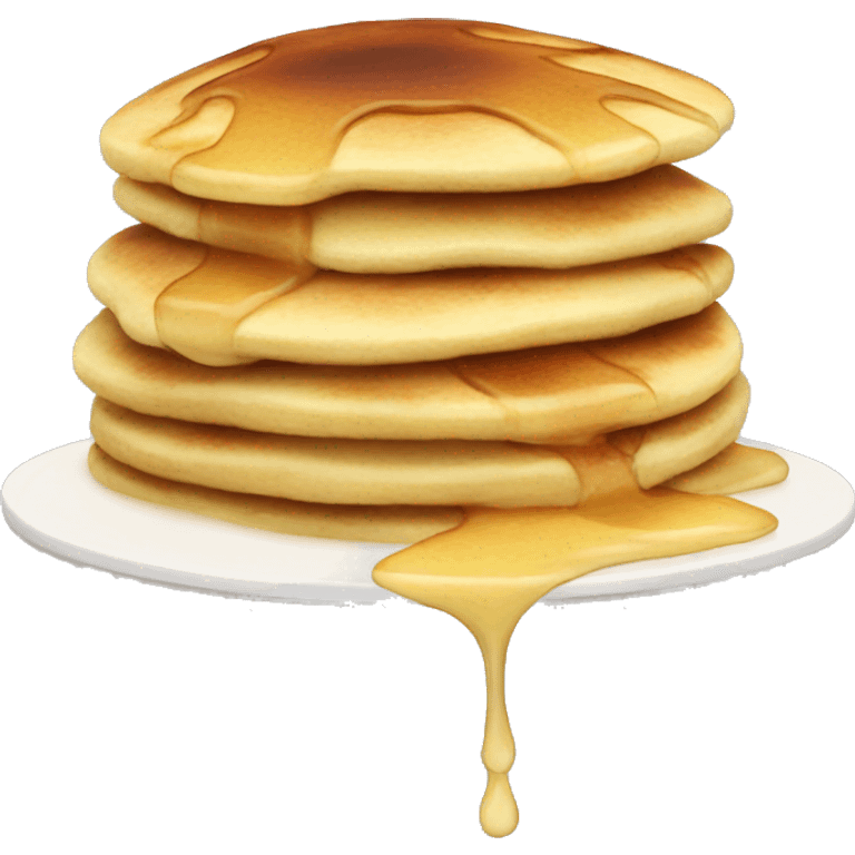 Fluffy pancake emoji