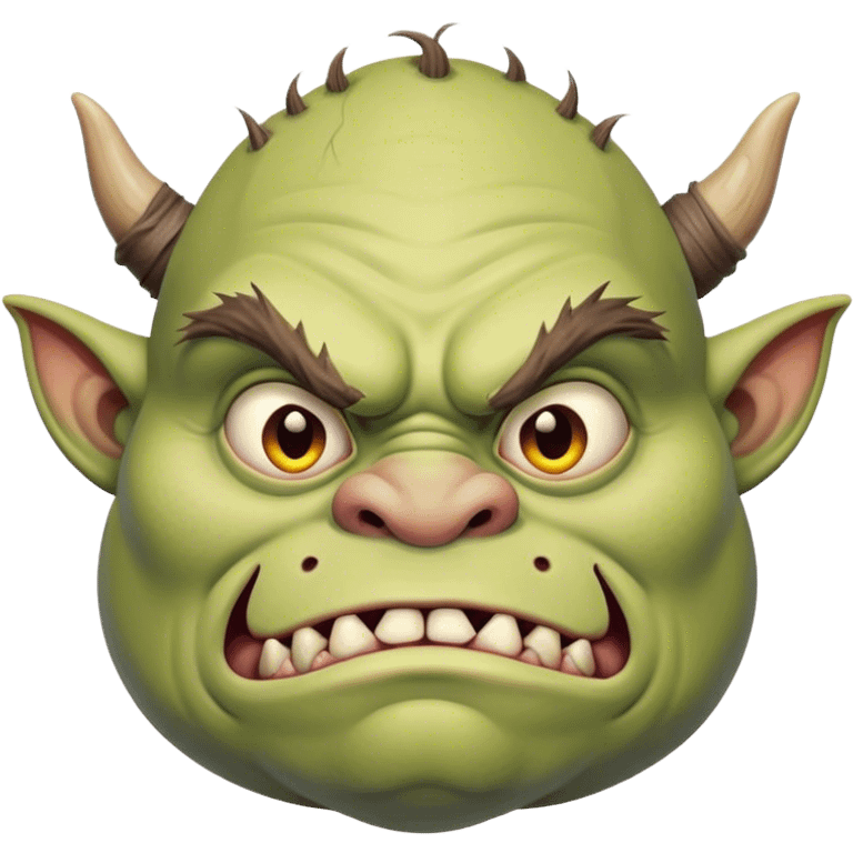 Ugly oger emoji