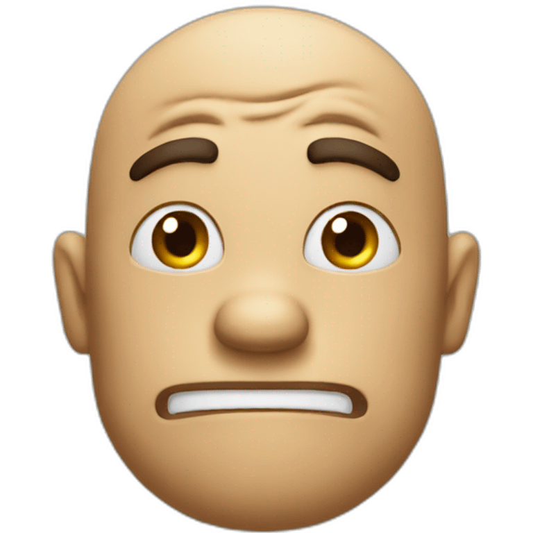 create an emoticon that shows the expression that you find something completely stupid. emoji