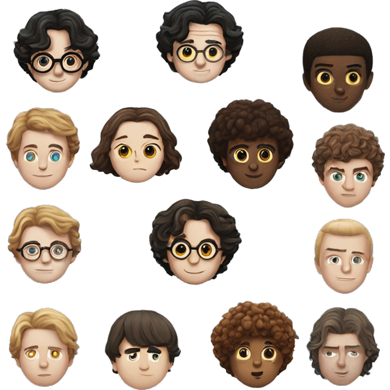 Harry Potter in love with max from stranger things  emoji