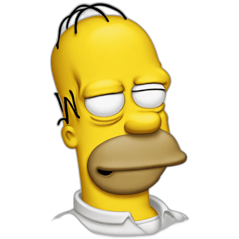 Homer simpson emoji