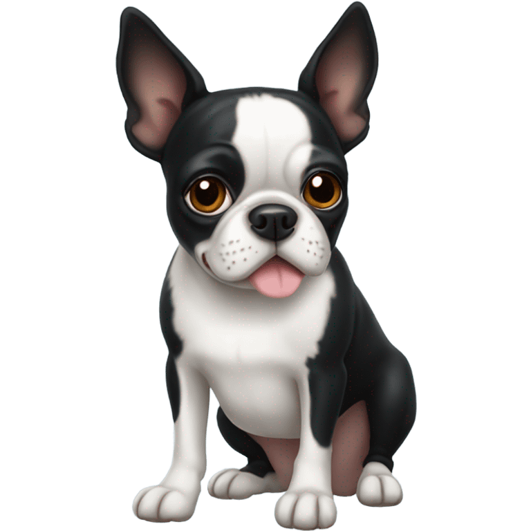 Boston terrier  emoji