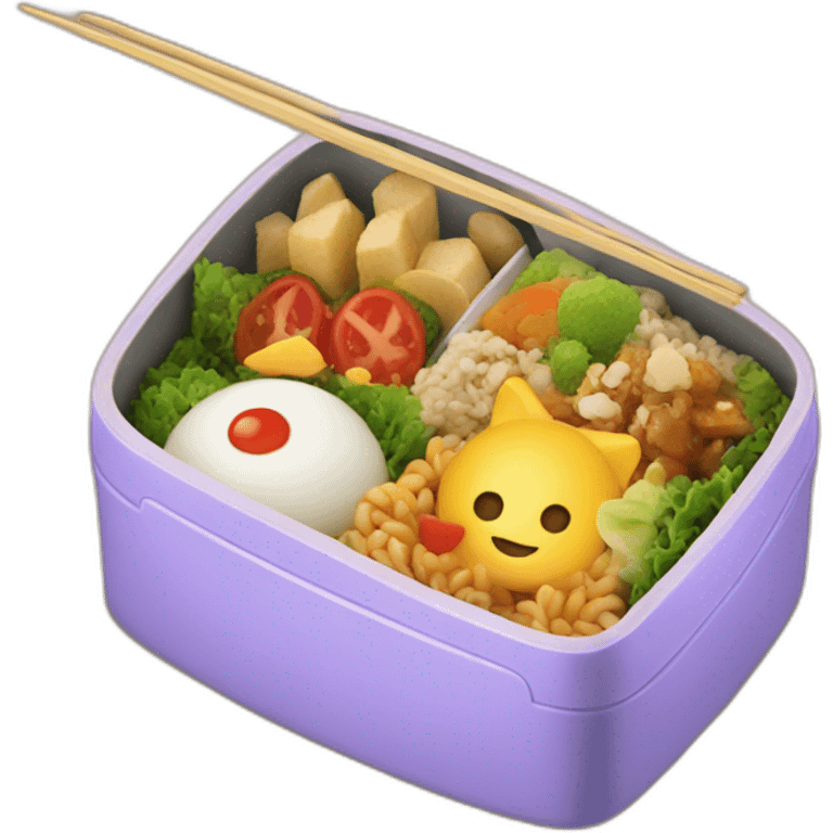 magical bento box emoji