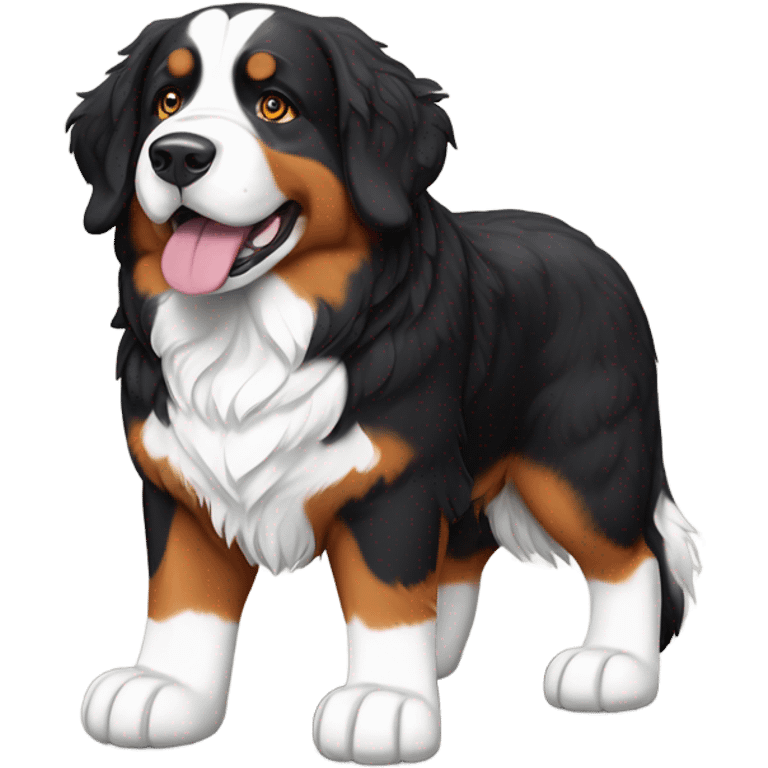 Bernese Mountain dog  emoji