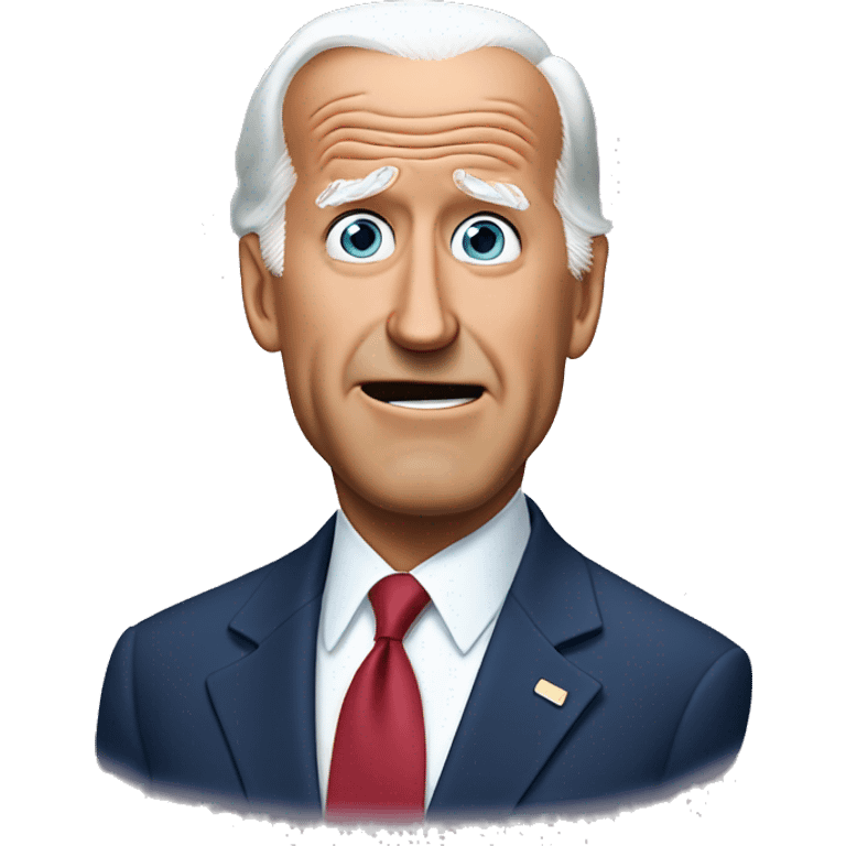 Joe Biden confused emoji