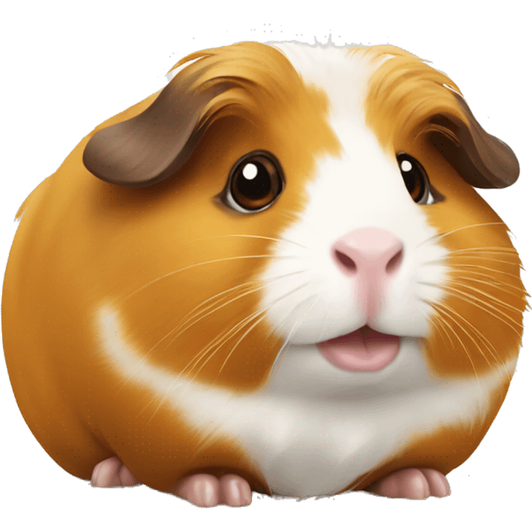 Guinea pig with Honey emoji