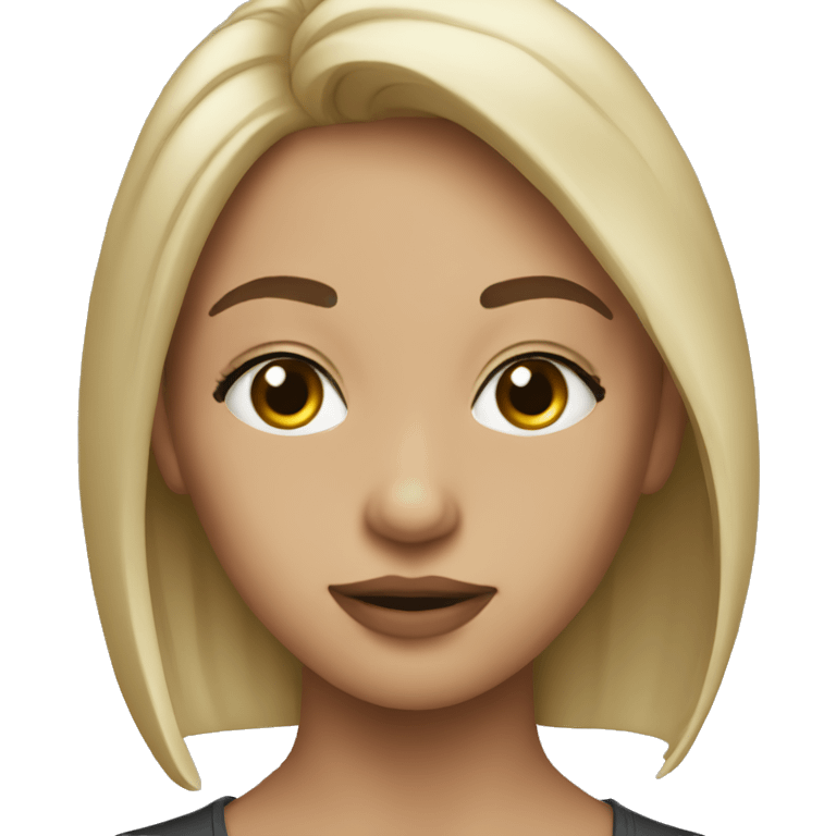 Model named huzu emoji