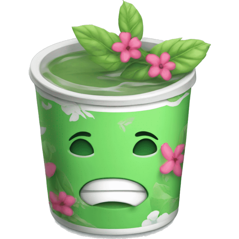 arizona green tea can emoji