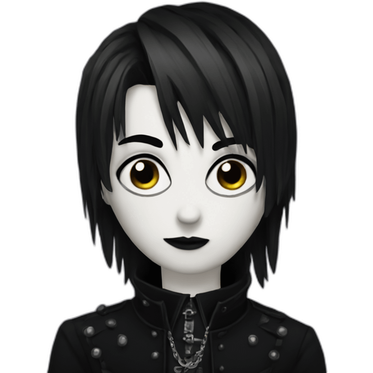 Goth tism emoji