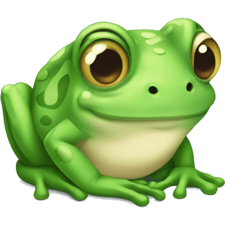 cute frog emoji