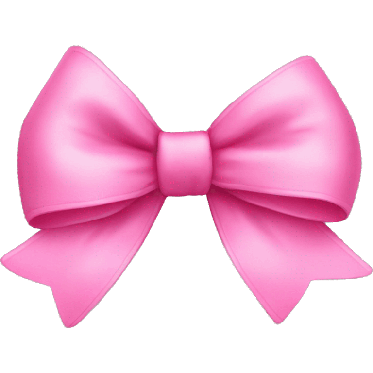 Pink bow emoji