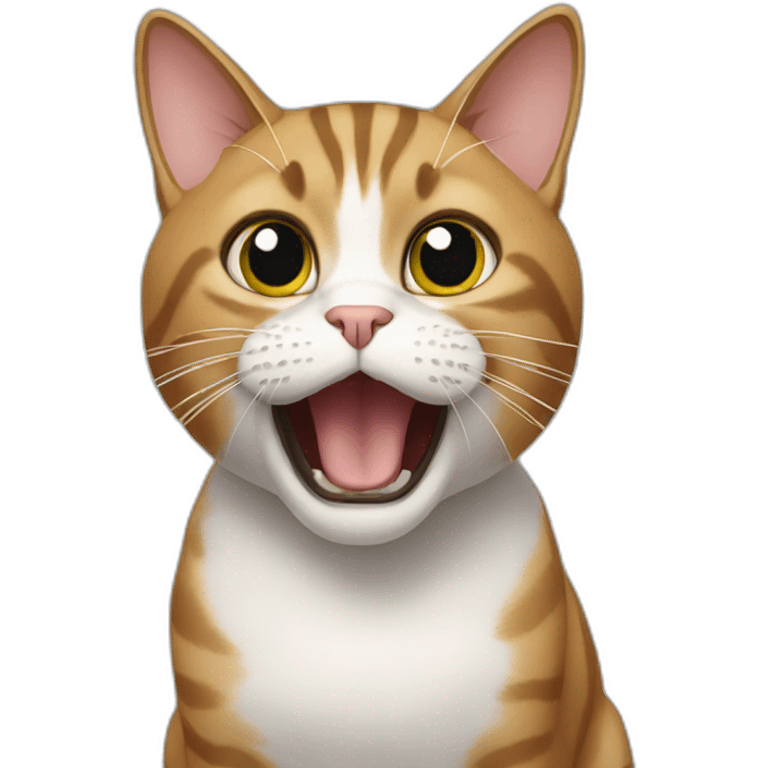 Cat shocked  emoji