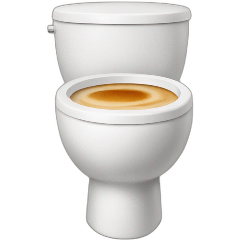 coffe toilet latte emoji