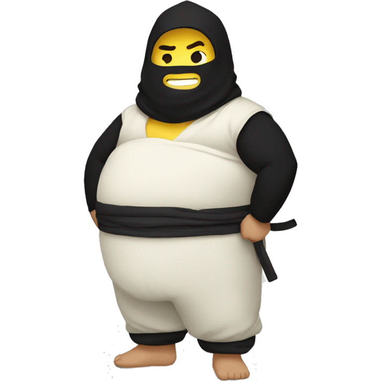 fat ninja emoji