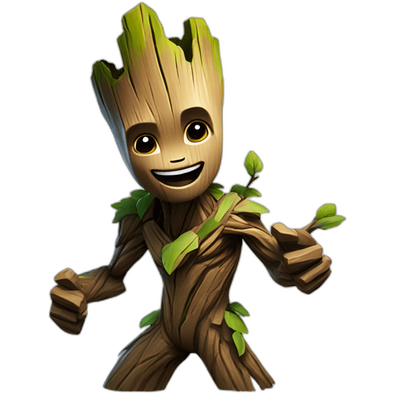 Groot dans fortnite emoji