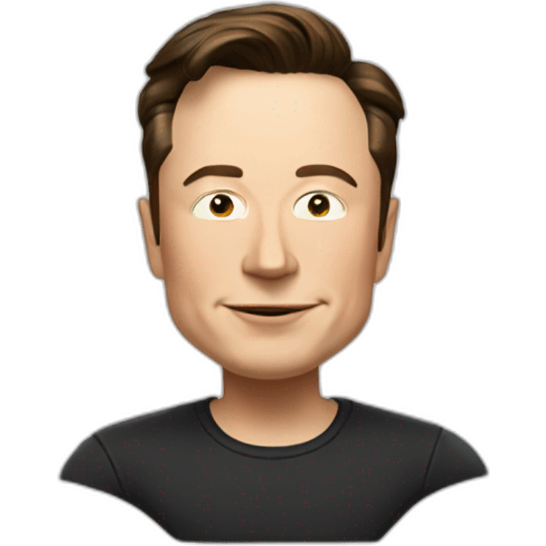 Elon Musk emoji