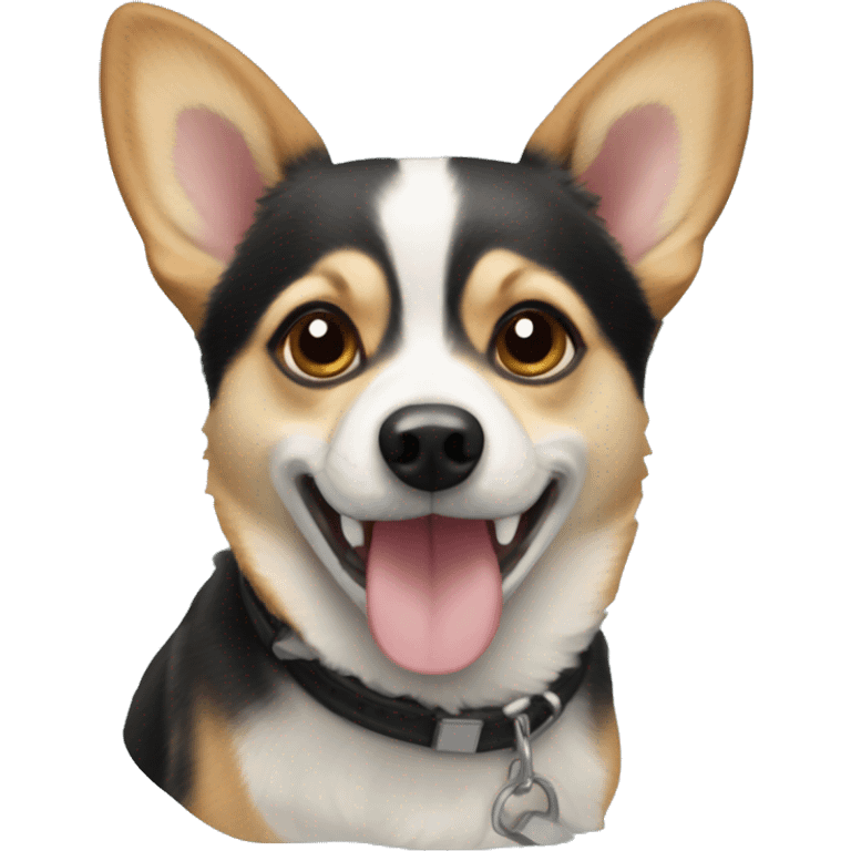 Corgi chihuahua husky mix  emoji