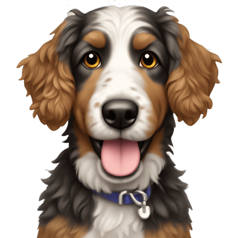 aussie doodle dog emoji